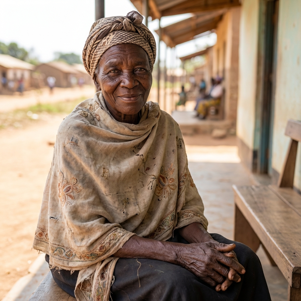 Community elder and widow
